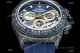 New! TW Factory Rolex Daytona Carbon Motley 7750 Chrongraph Watch Blue Oysterflex Strap (2)_th.jpg